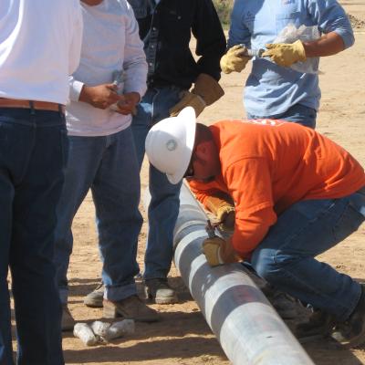 What is the impact after forest fires on affected steel utility structures?